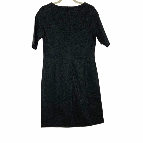 𝅺the LIMITED dark grey shift dress. Short sleeves. - Picture 2 of 5